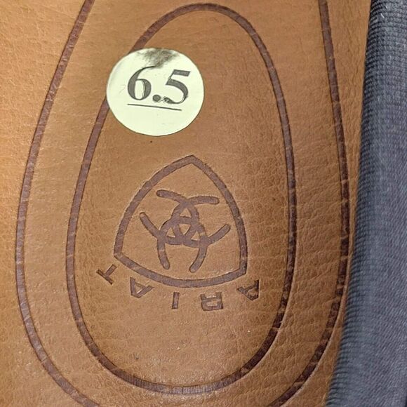 Ariat Clog Shoe Womens Santa Cruz Womens 6.5 Leather Black 93905 Equestrian - Picture 9 of 9